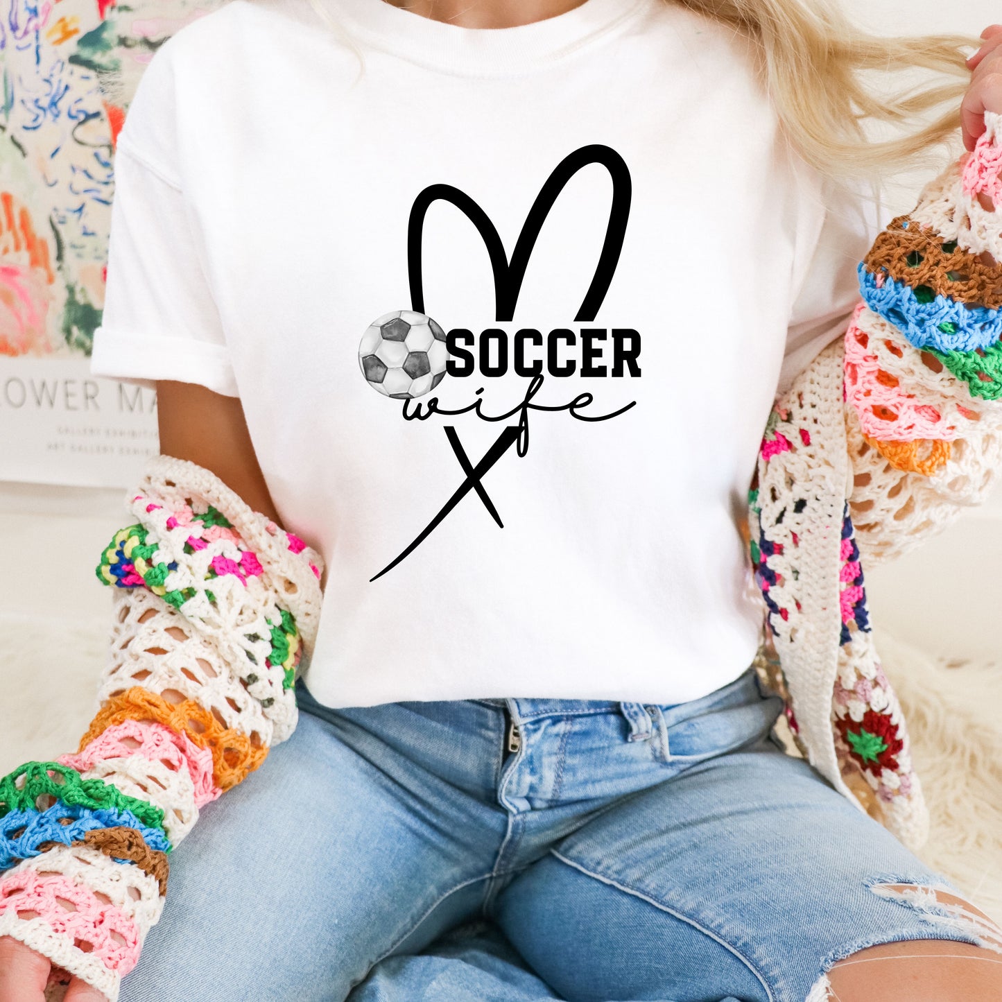 Heart Coach Wife Tee (Choose Your Sport)