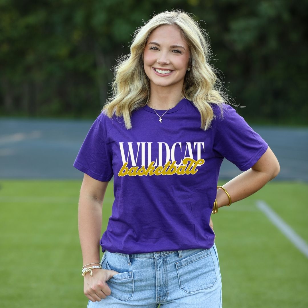 Custom Mascot Basketball Tee