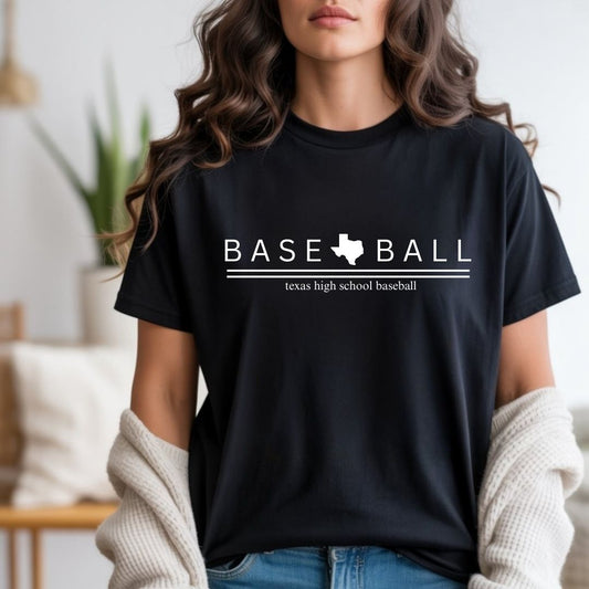 Texas High School Baseball T Shirt