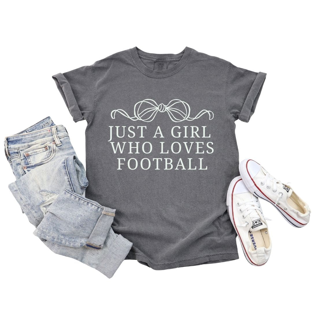 Just a Girl Who Loves.. Comfort Colors Tee