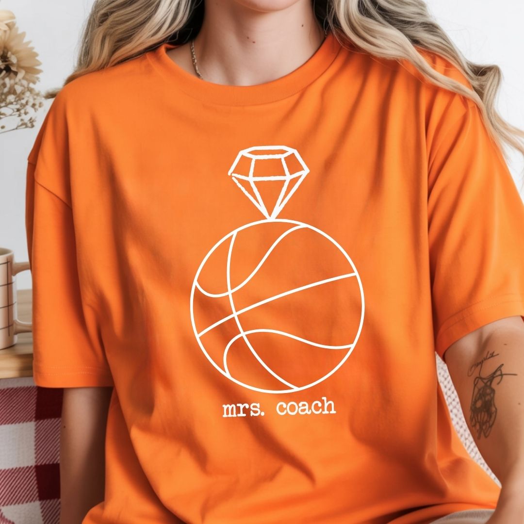 Mrs. Coach Logo Tee (5 Different Sports!)