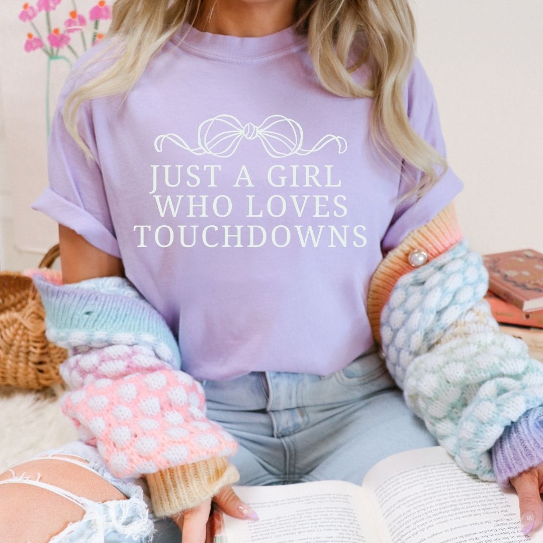 Just a Girl Who Loves.. Comfort Colors Tee