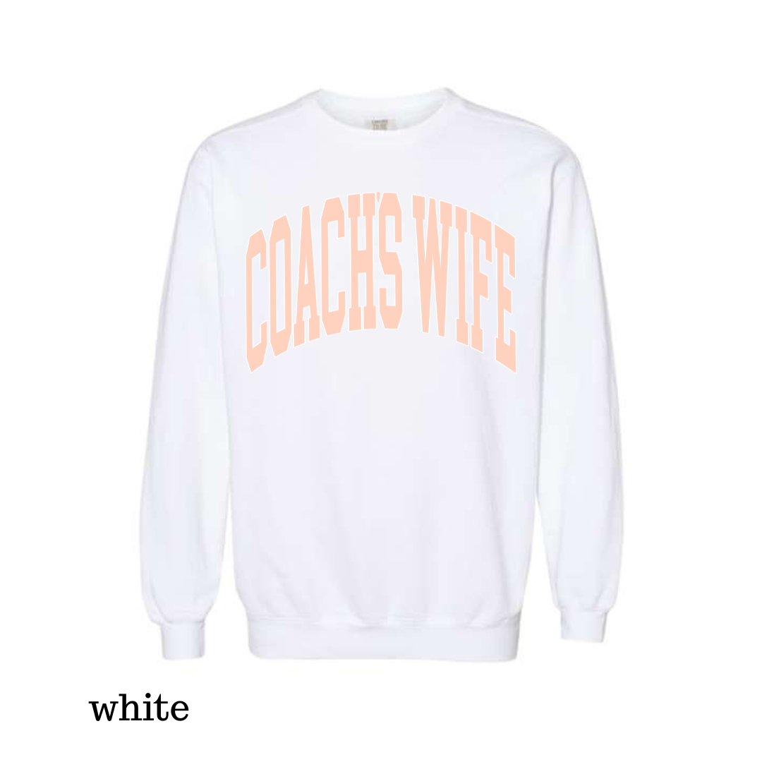 Coach's Wife Varsity SWEATSHIRT