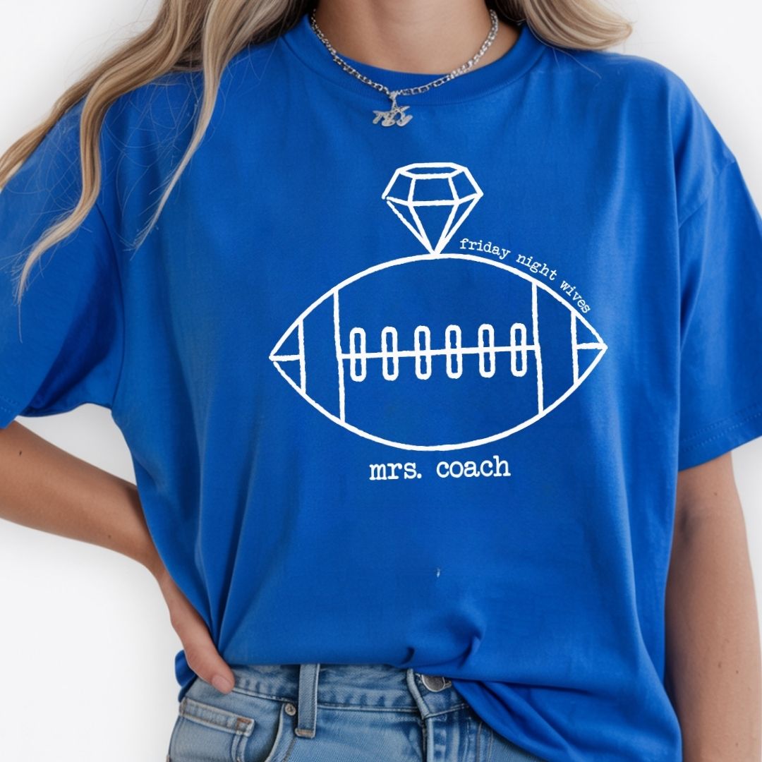 Mrs. Coach Logo Tee (5 Different Sports!)