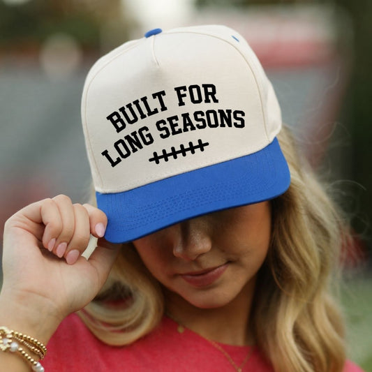 Built for Long Seasons Football Hat