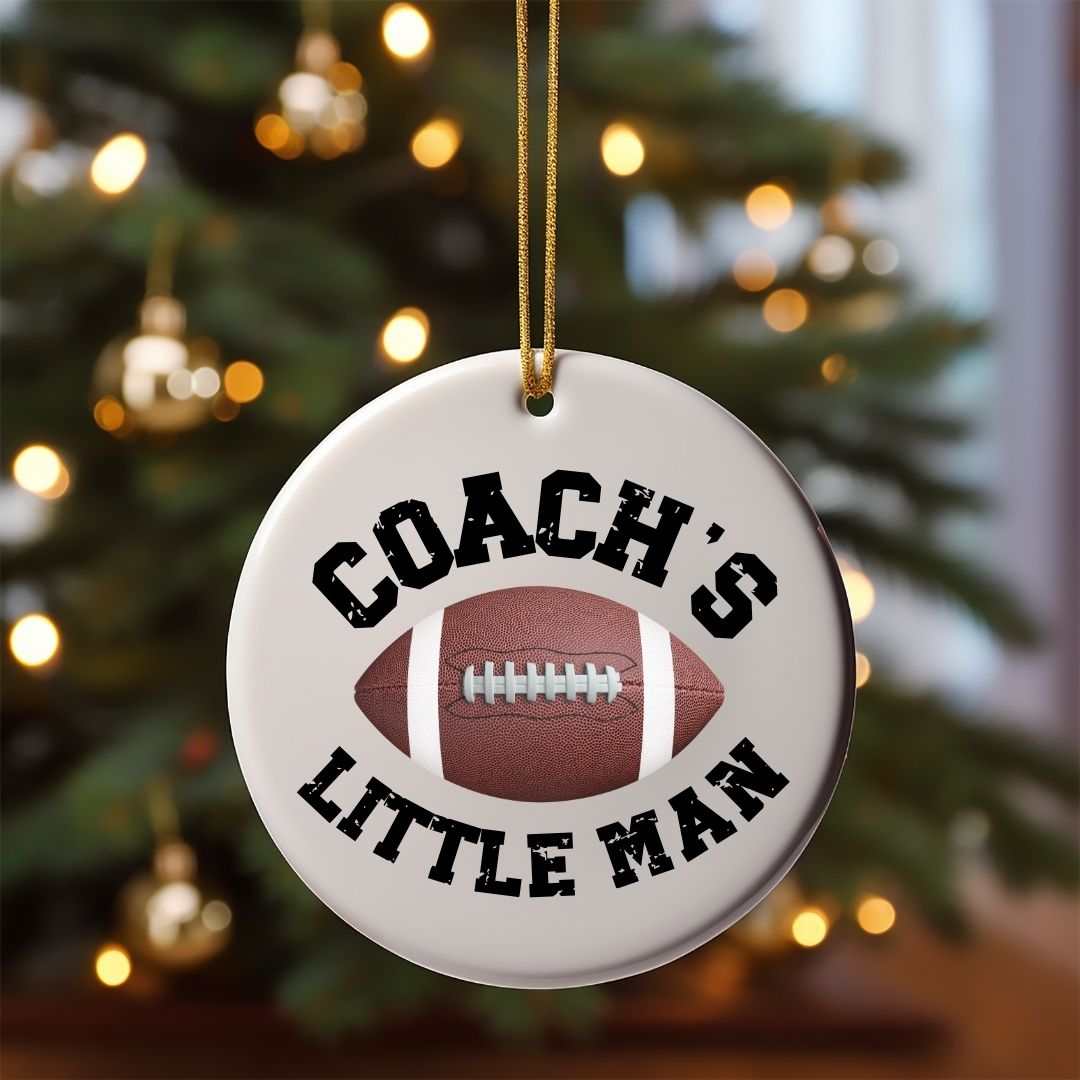 Coach's Little Man Ornament