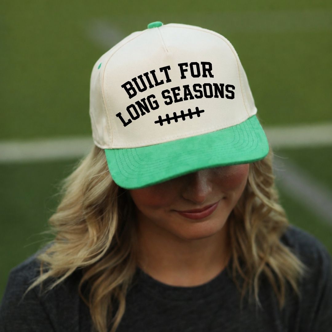 Built for Long Seasons Football Hat