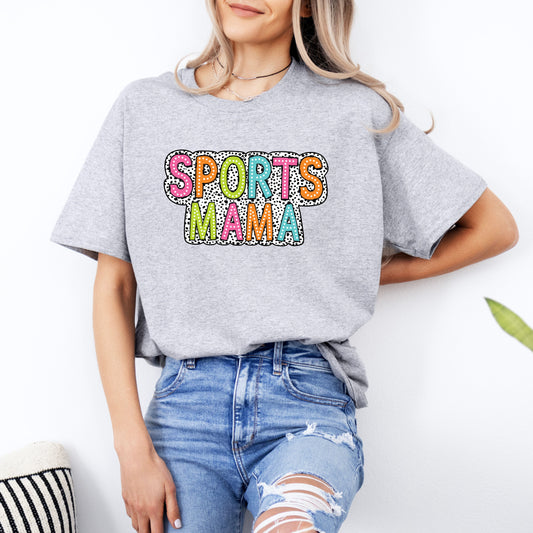 Sports Mama Rainbow Tee