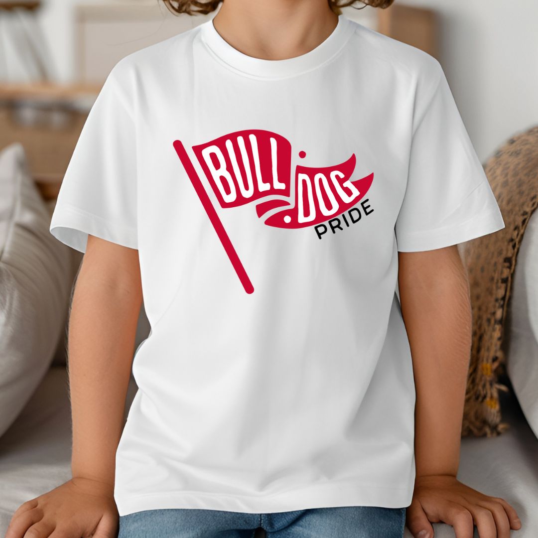 Mascot Pennant Flag Kids Tee