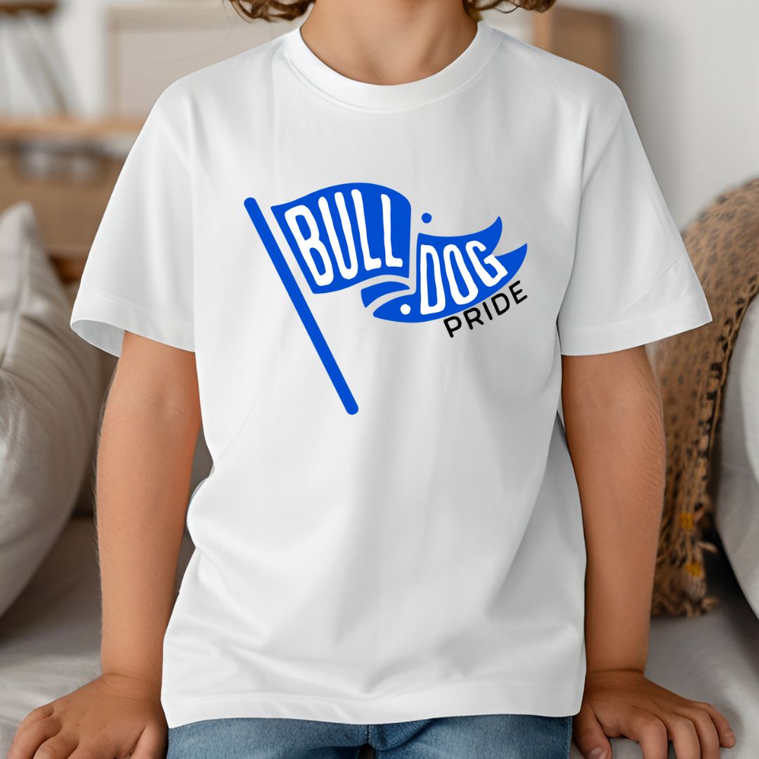 Mascot Pennant Flag Kids Tee