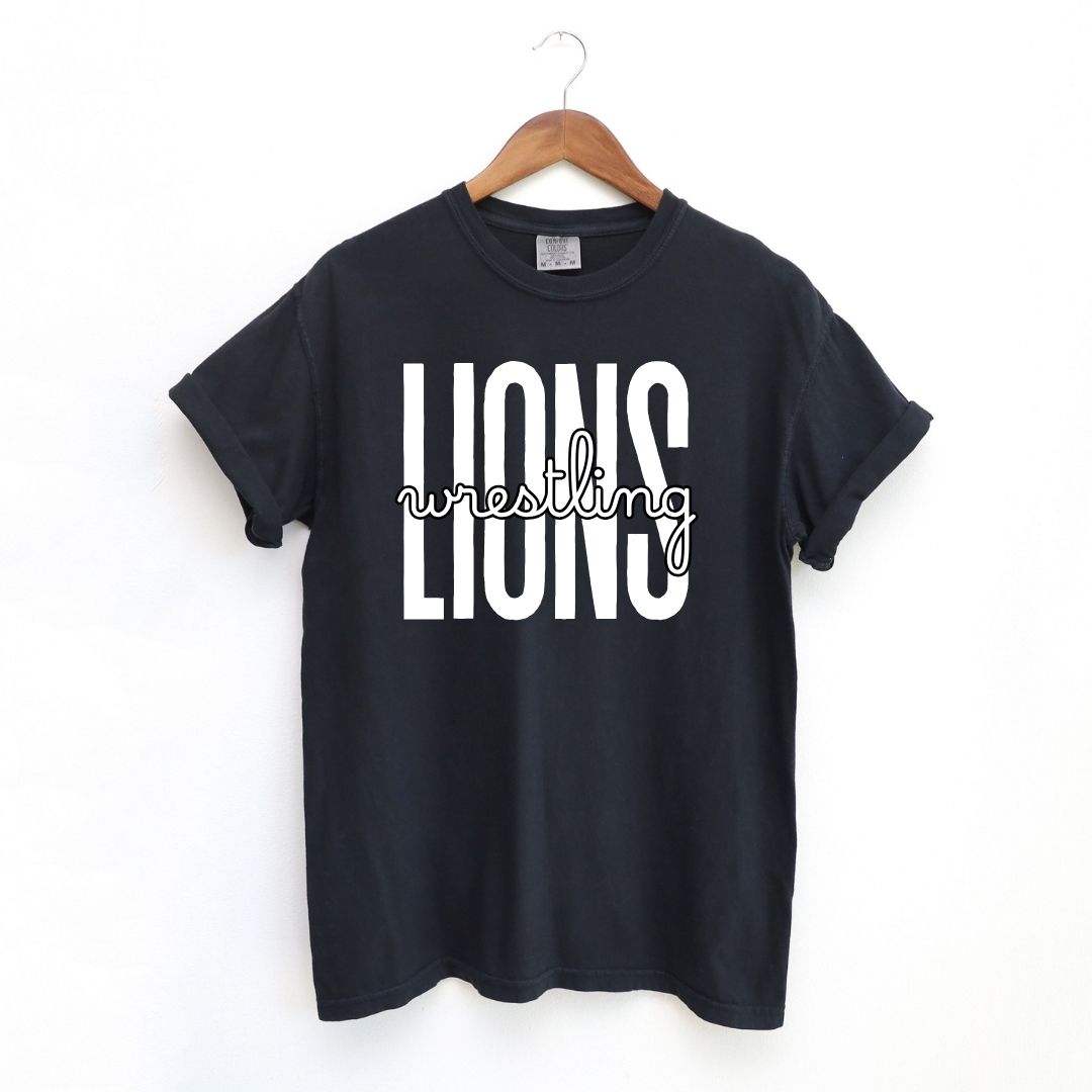 Custom Mascot Wrestling Tee