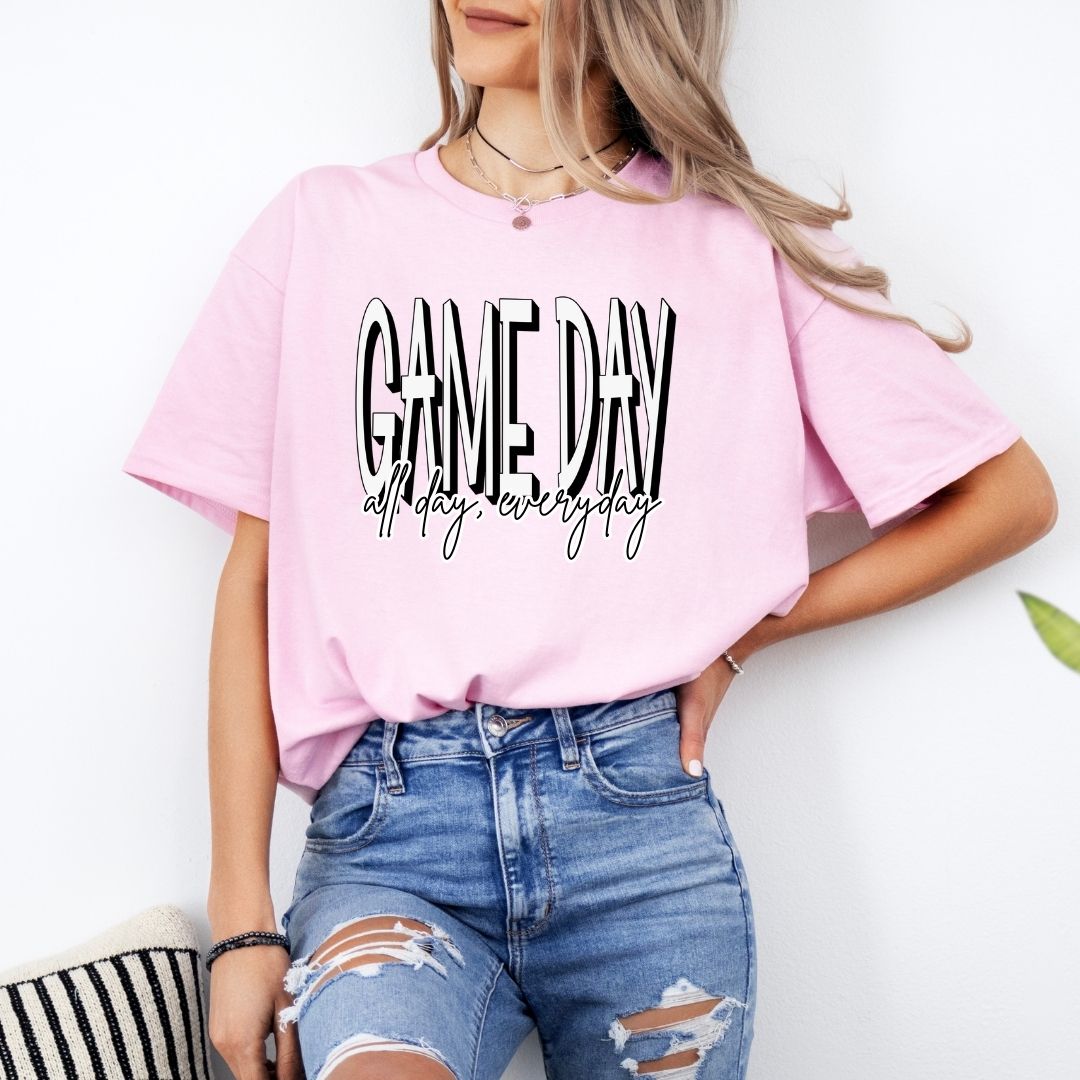 GAME DAY All Day, Everyday Comfort Colors Tee