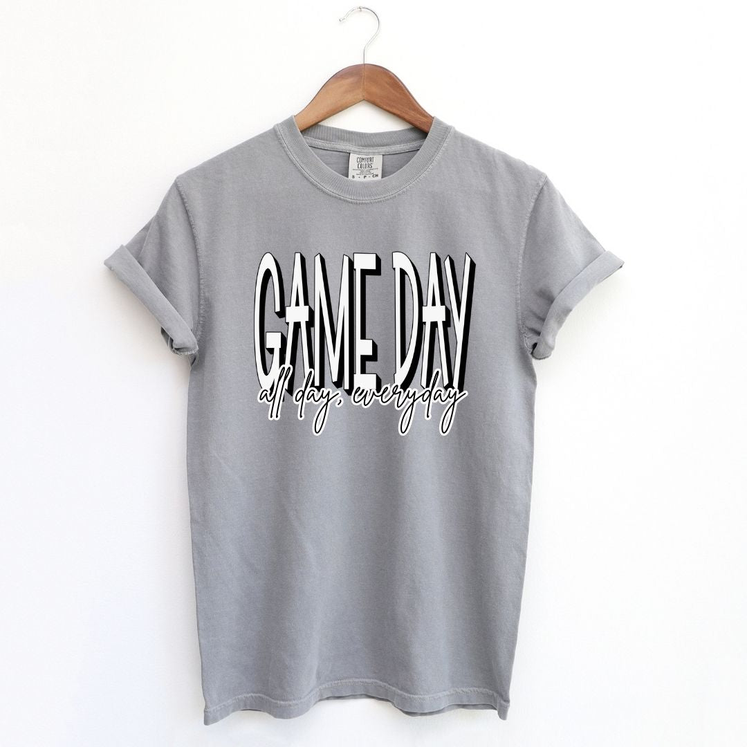 GAME DAY All Day, Everyday Comfort Colors Tee