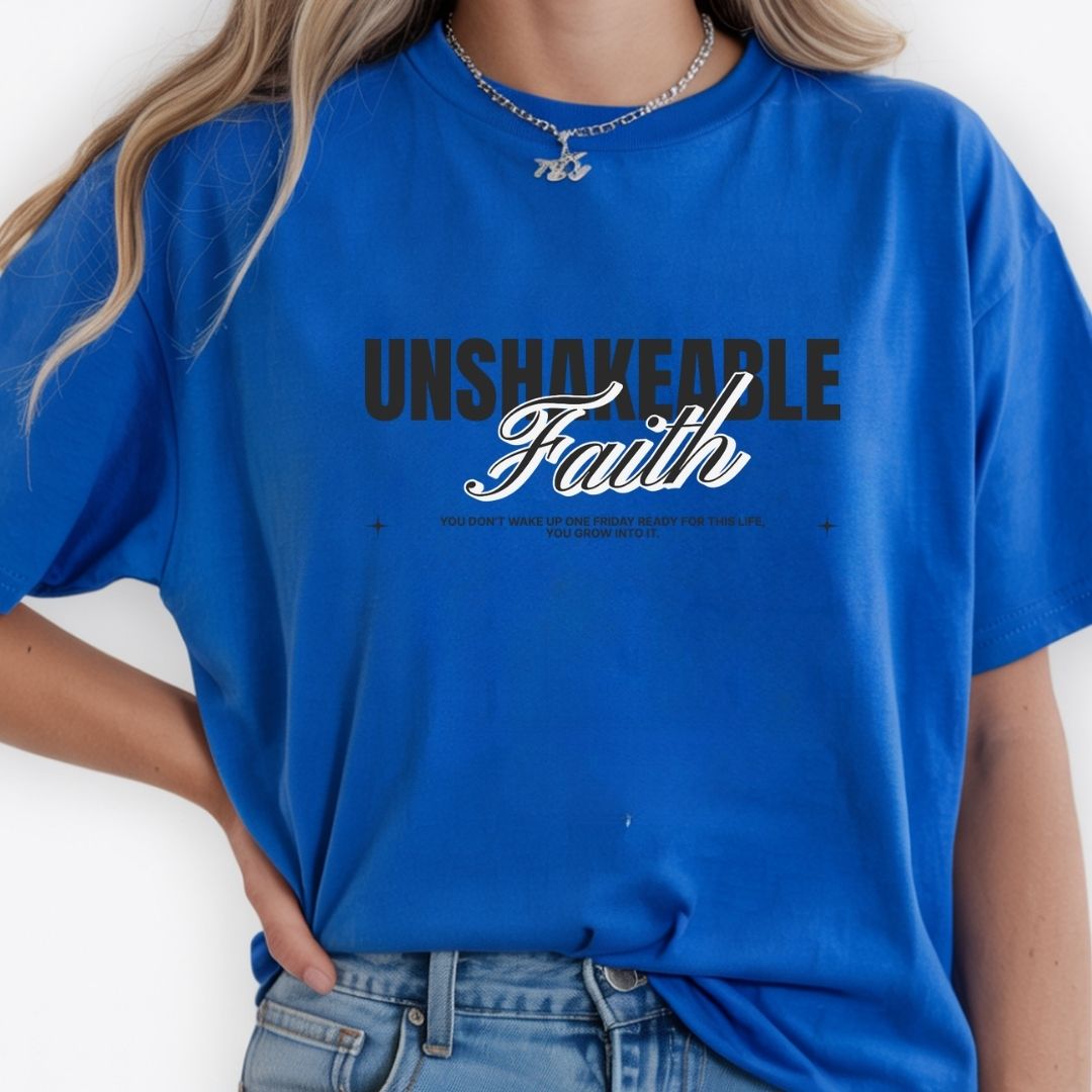 Unshakable Faith Friday Night Wives Tee