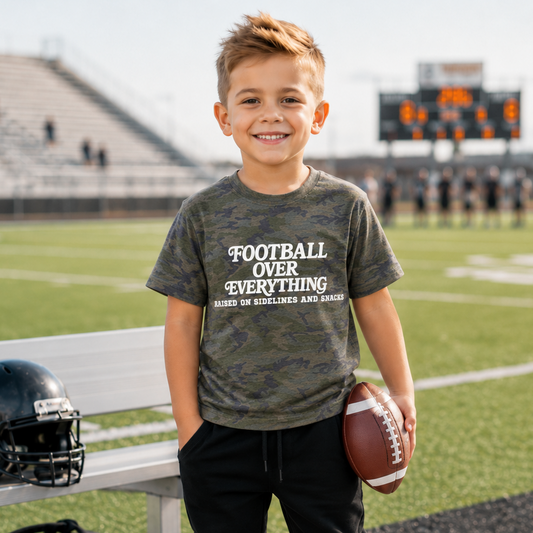 Football Over Everything Kids Tee