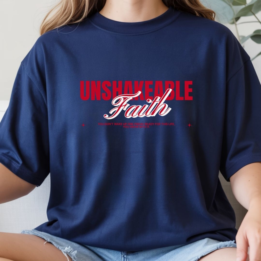 Unshakable Faith Friday Night Wives Tee