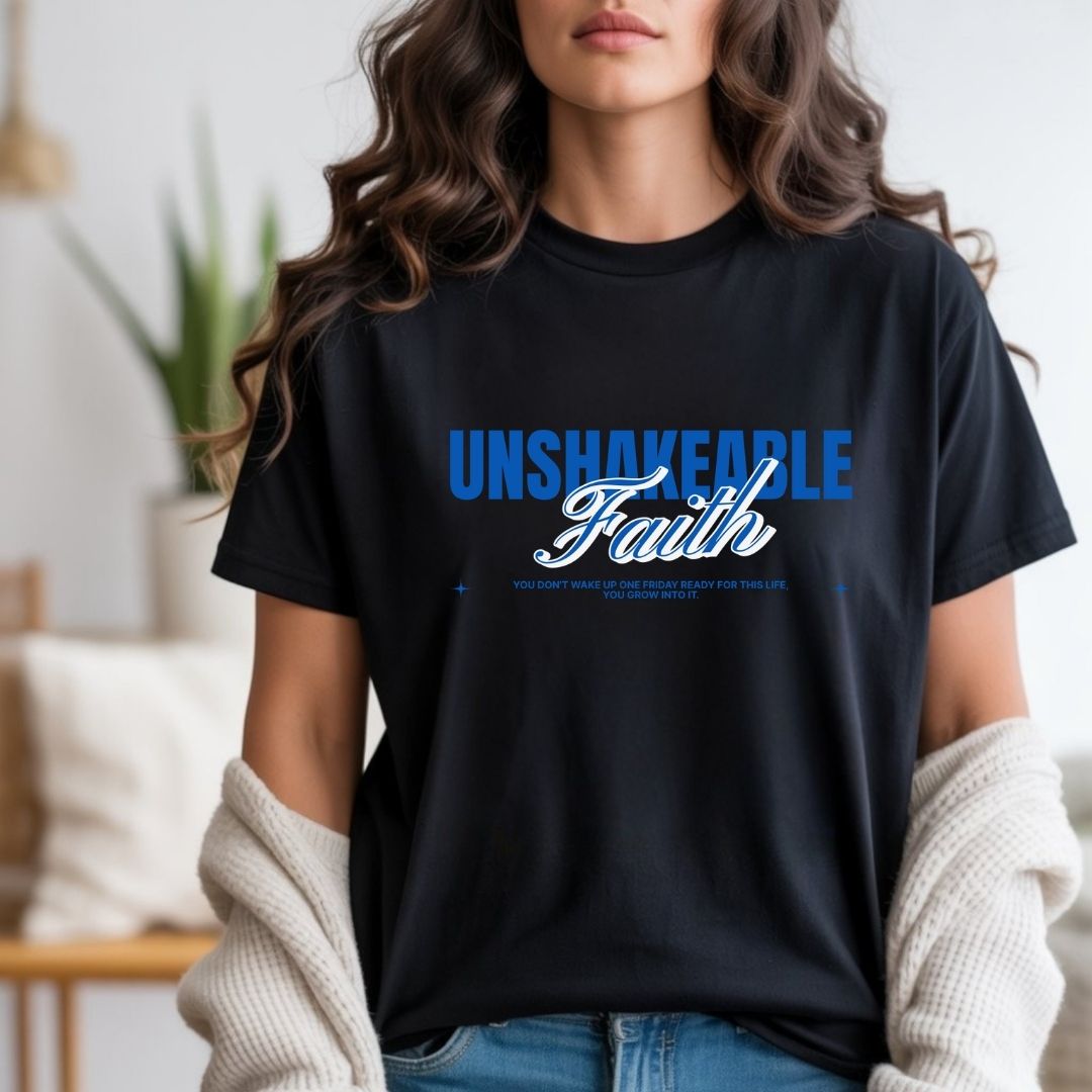 Unshakable Faith Friday Night Wives Tee
