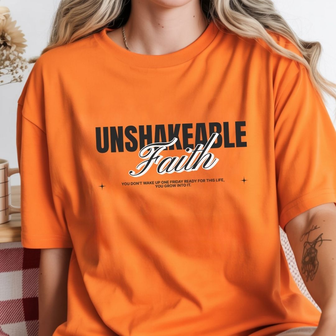 Unshakable Faith Friday Night Wives Tee