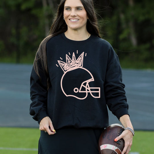 Crown Helmet Crewneck Sweatshirt