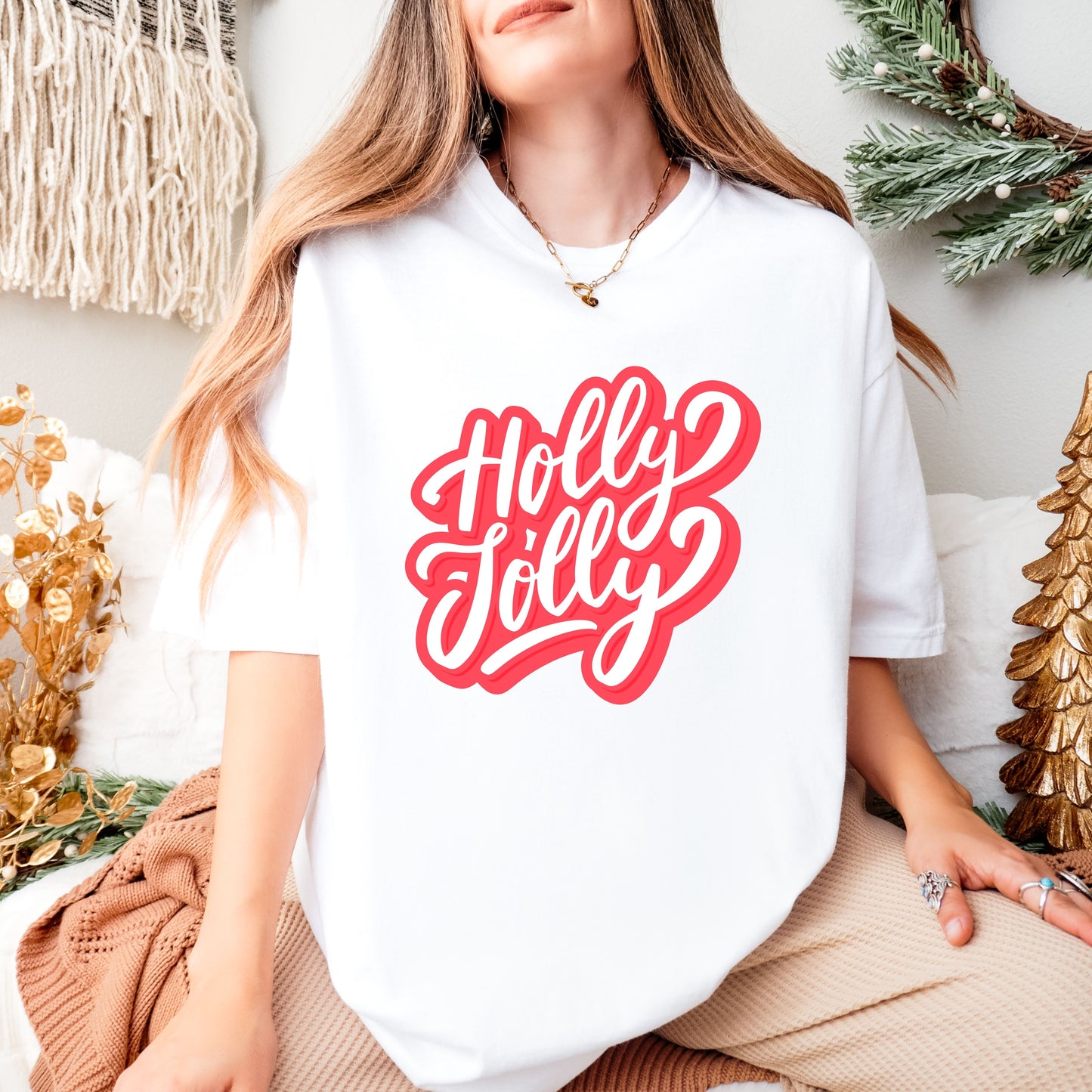 Holly Jolly Christmas Tee