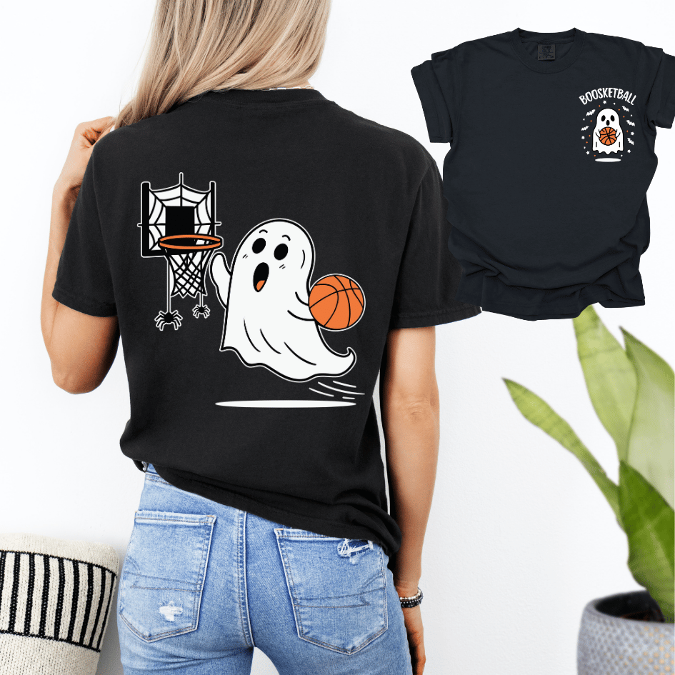 Mini Ghosts Soccer/Basketball Women's & Kid's Tee