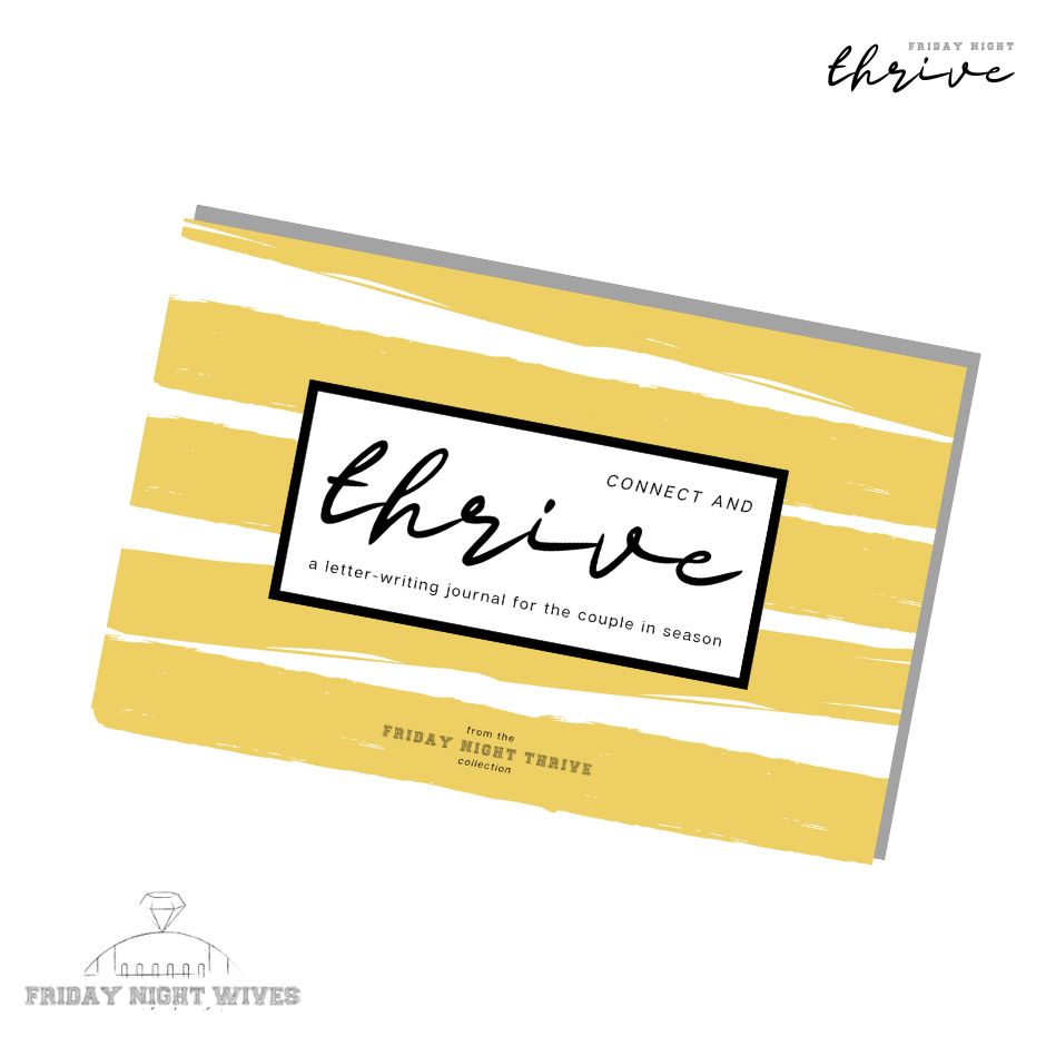 CONNECT & THRIVE: A Letter Writing Journal for the Couple in Season