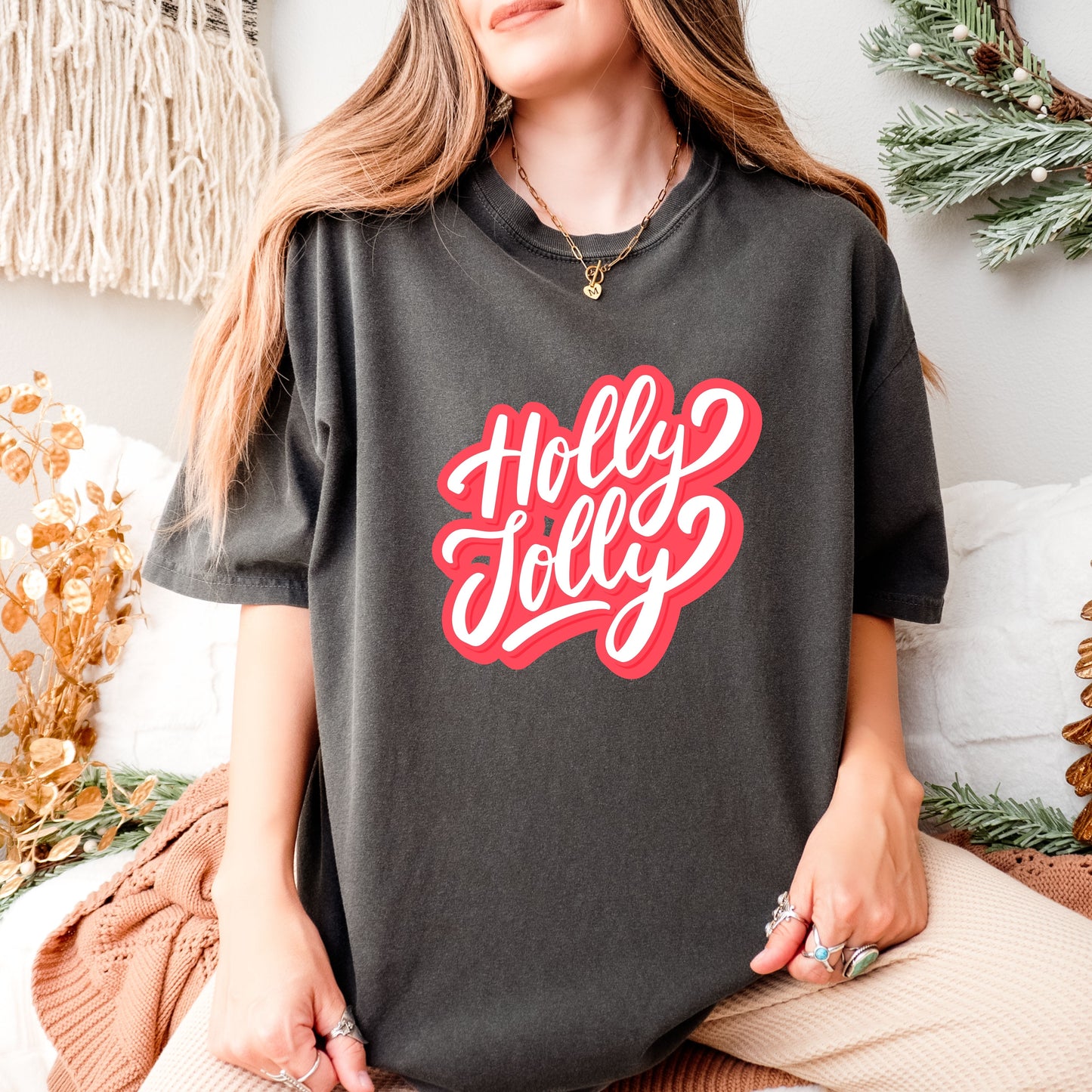 Holly Jolly Christmas Tee