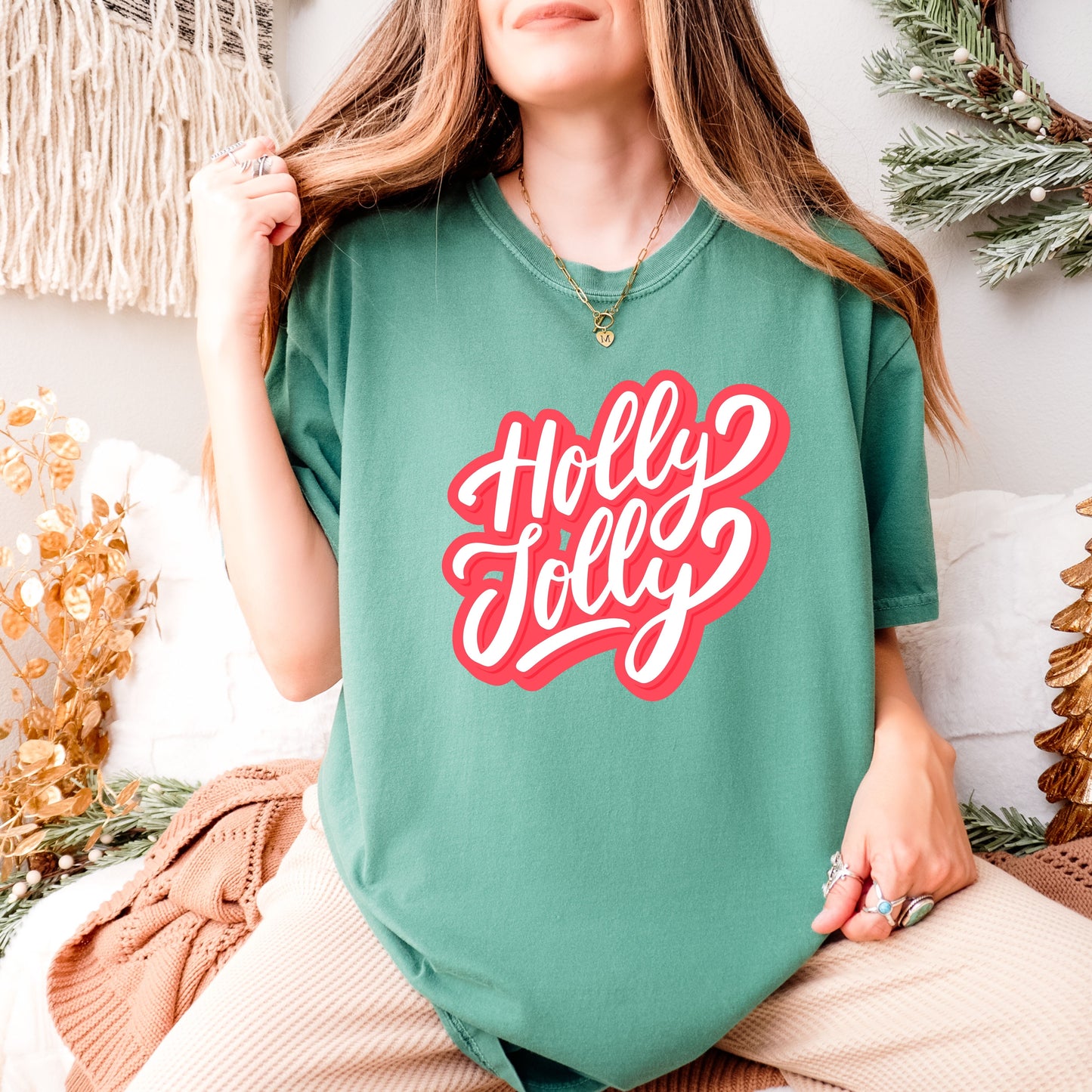 Holly Jolly Christmas Tee