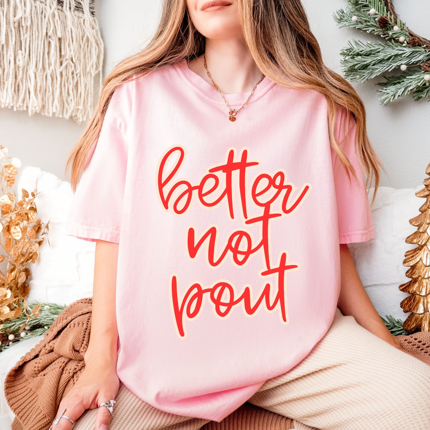 Better Not Pout Christmas Tee