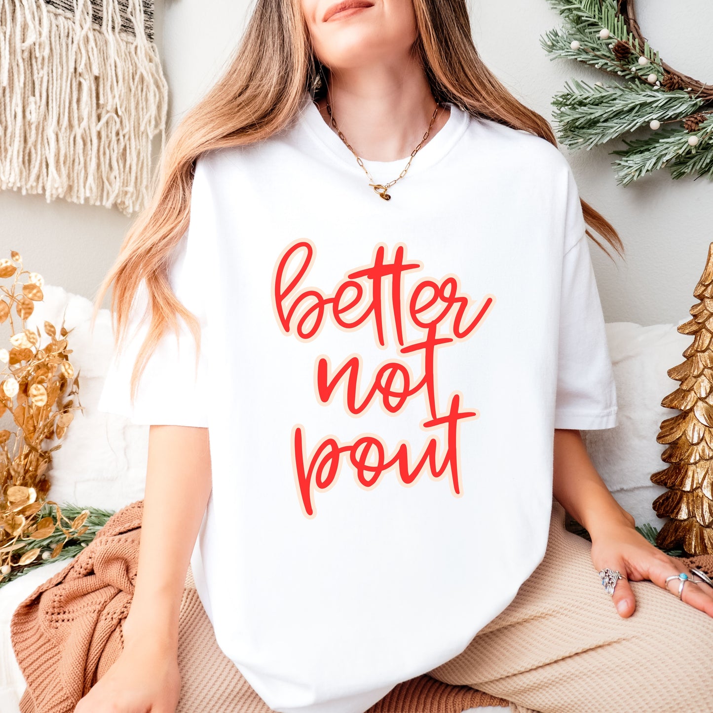 Better Not Pout Christmas Tee