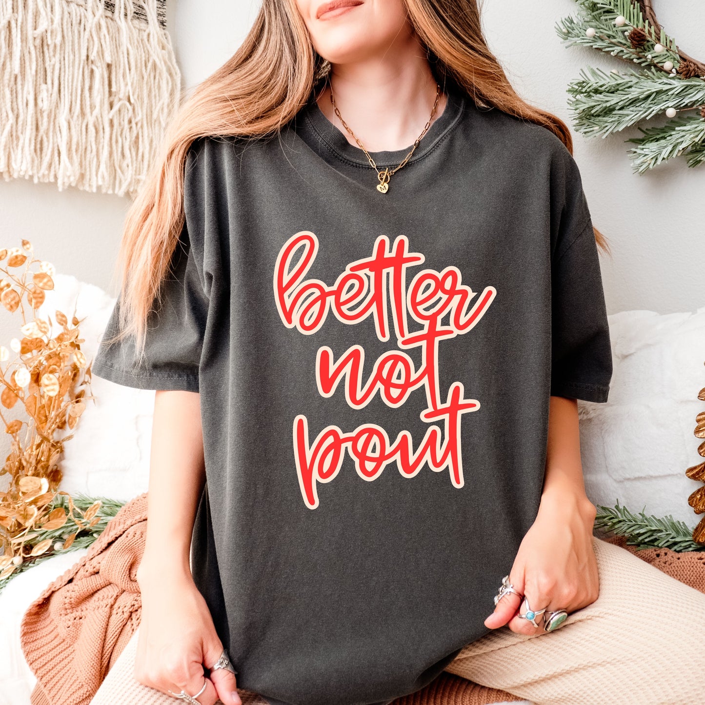 Better Not Pout Christmas Tee