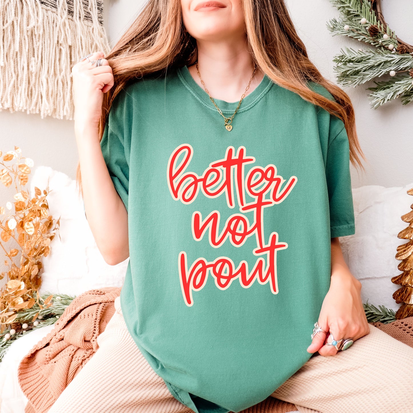 Better Not Pout Christmas Tee