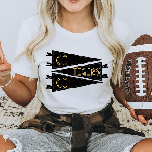 GO Mascot Go Pennant Tee