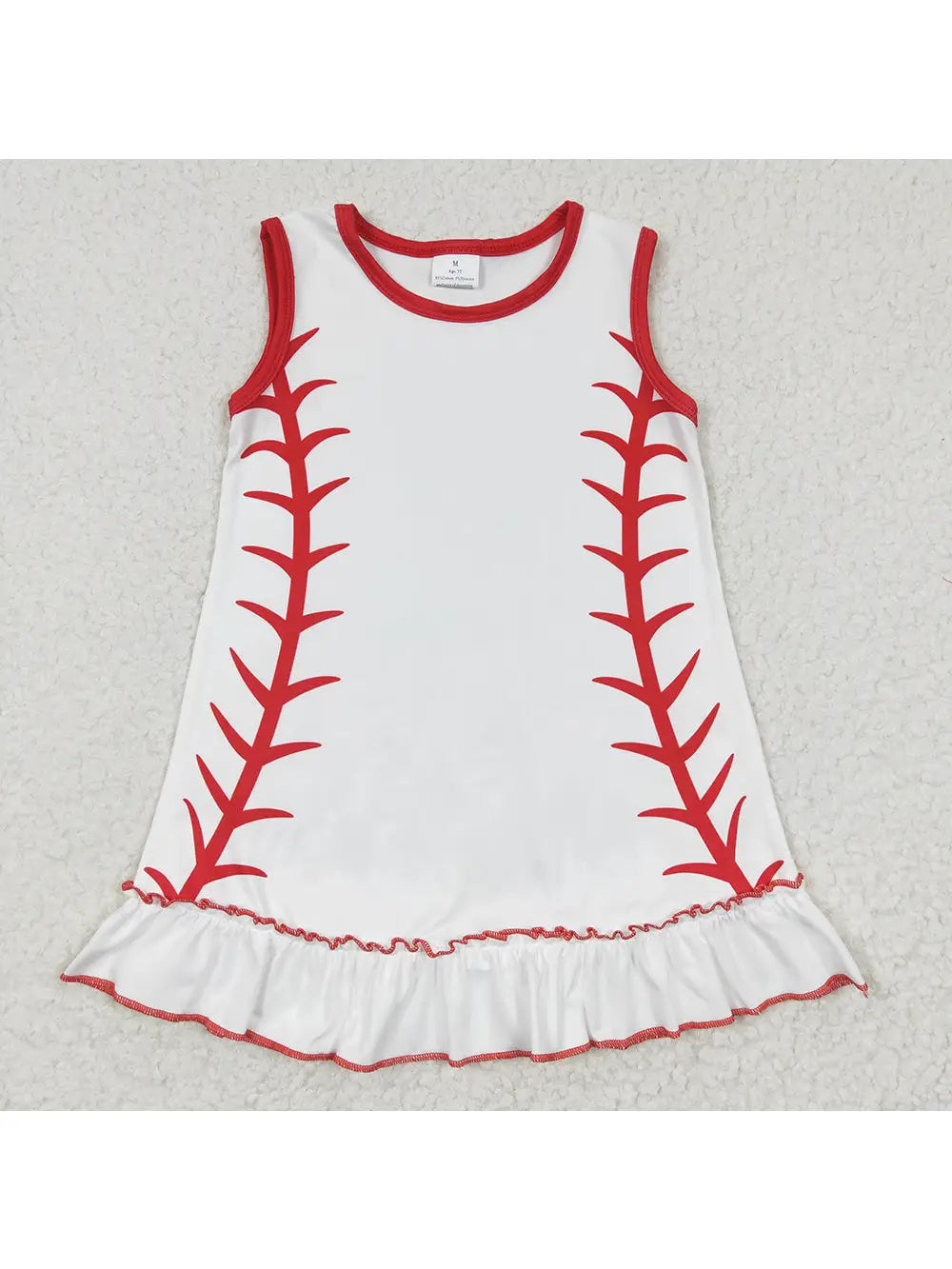 Baseball Sleeveless Dress