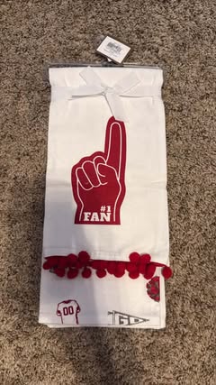 Football Hand Towel