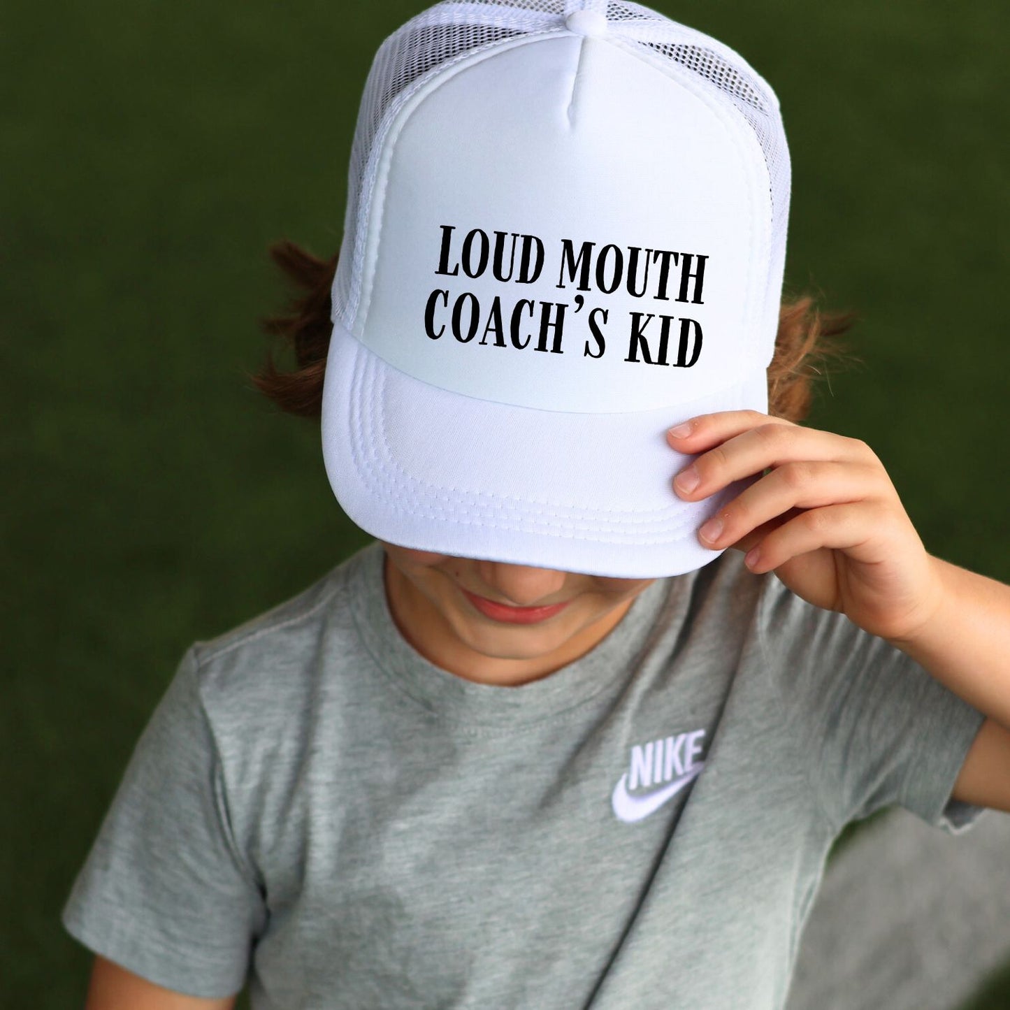 *YOUTH* Loud Mouth Coach's Kid Trucker Hat