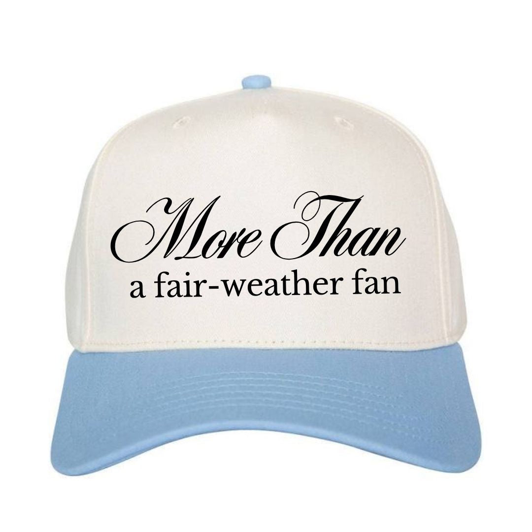 More than a Fair-Weather Fan Hat