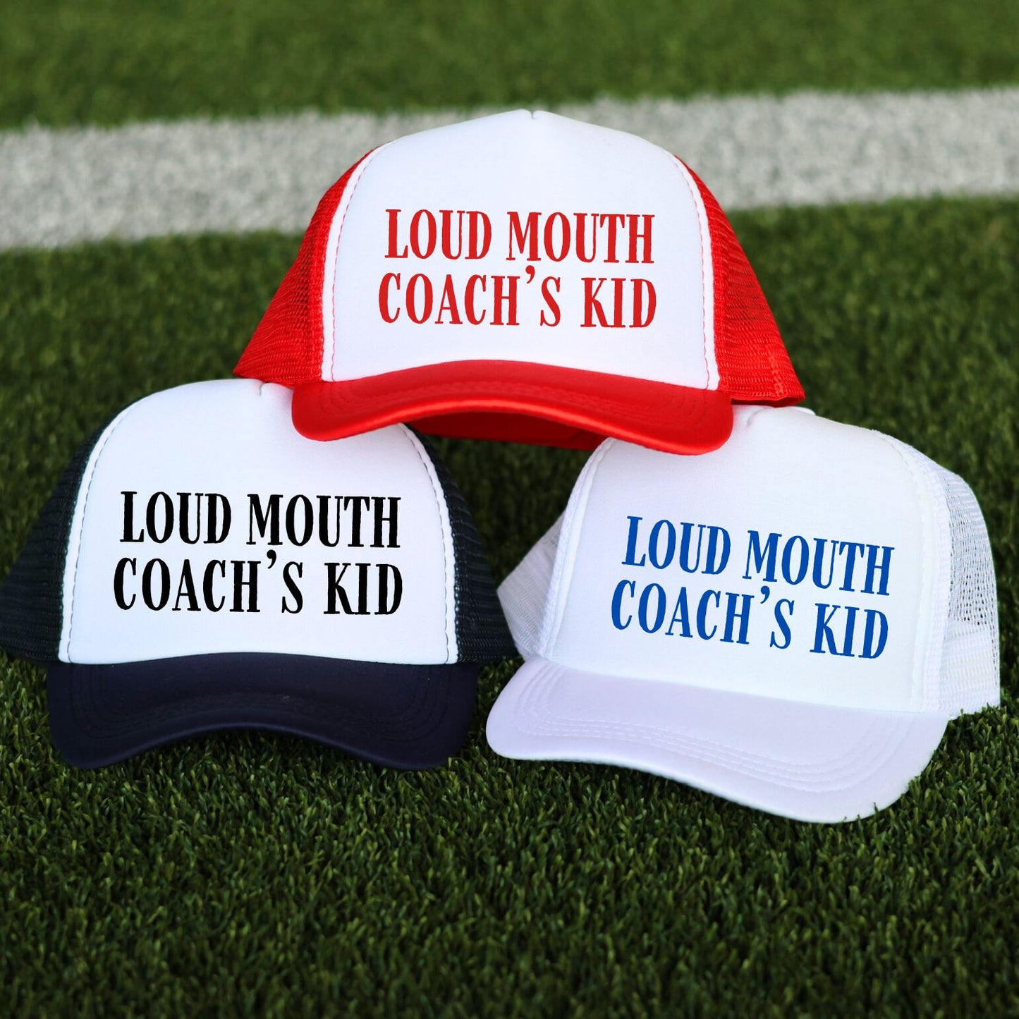 *YOUTH* Loud Mouth Coach's Kid Trucker Hat