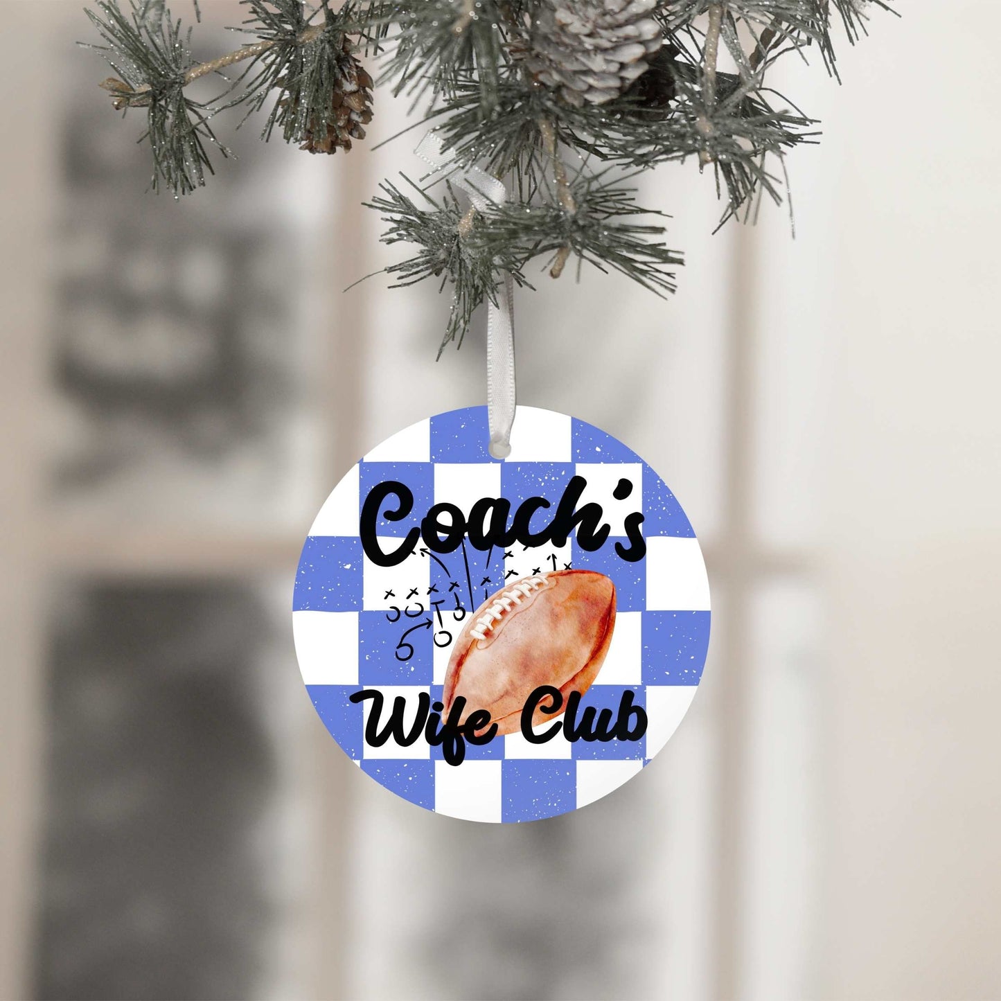 Coach's Wife Club Ornament