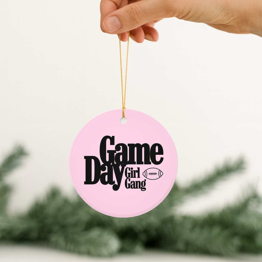Game Day Girl Gang Ornament