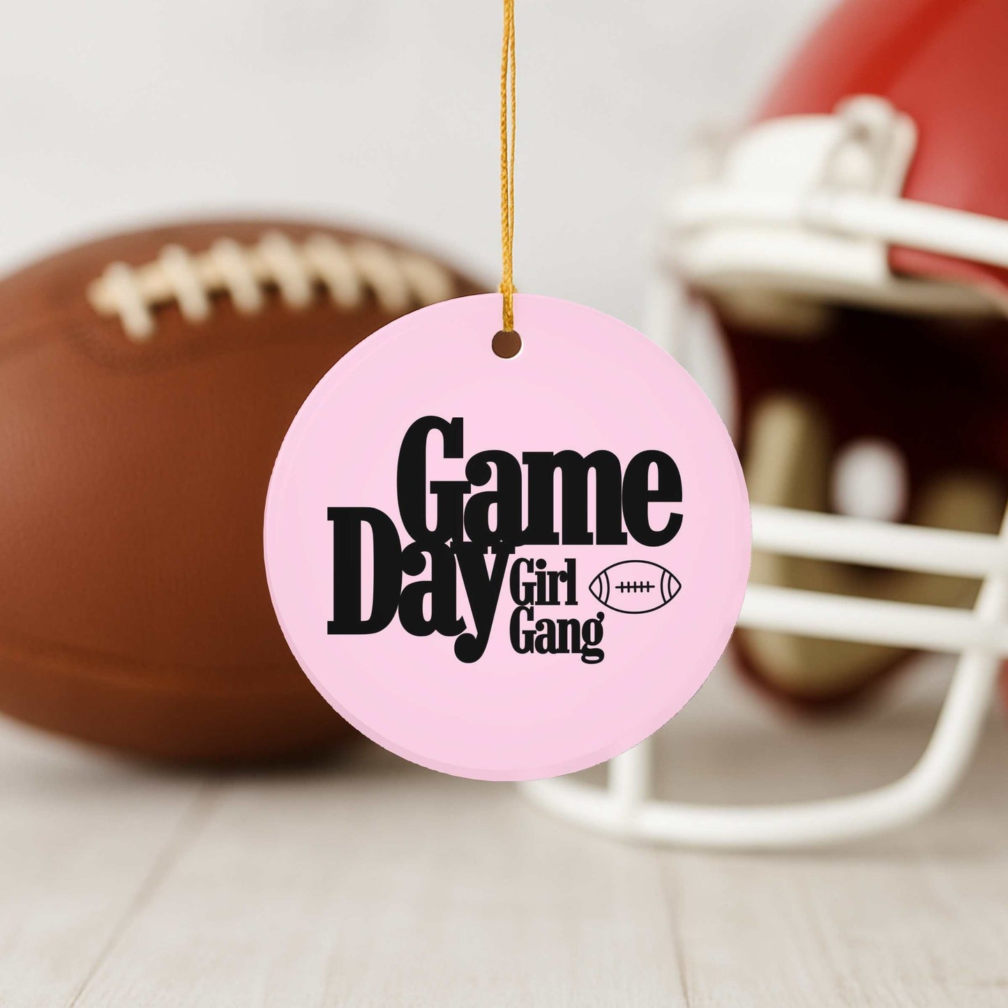 Game Day Girl Gang Ornament