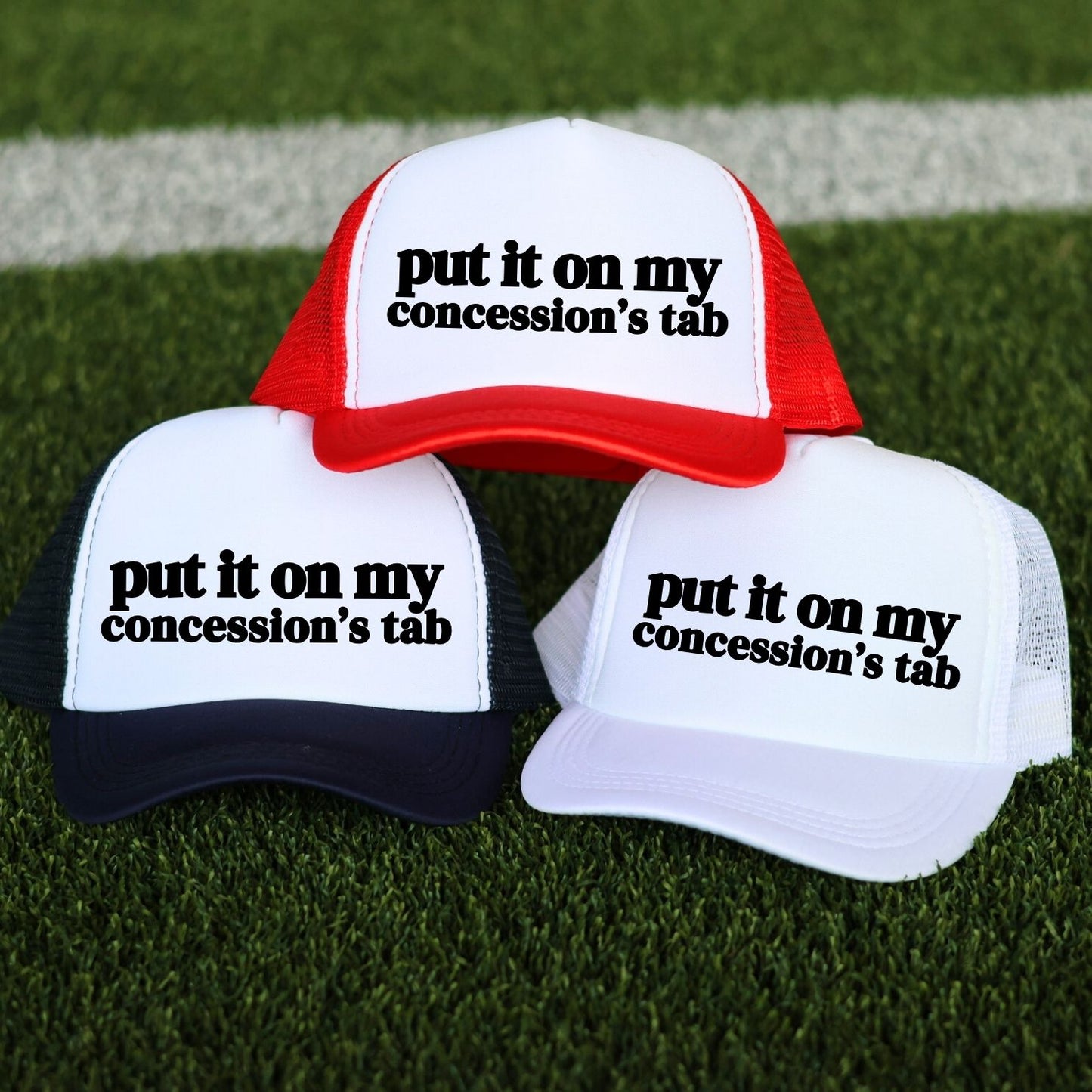*YOUTH* Put it On My Concessions Stand Trucker Hat