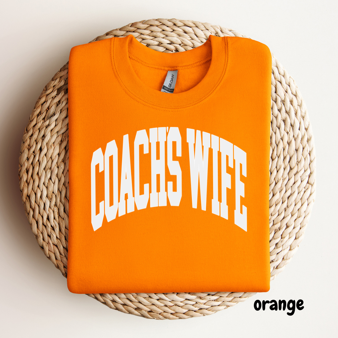 Varsity Coach's Wife- LONG SLEEVE TEE/SWEATSHIRT (PREORDER)