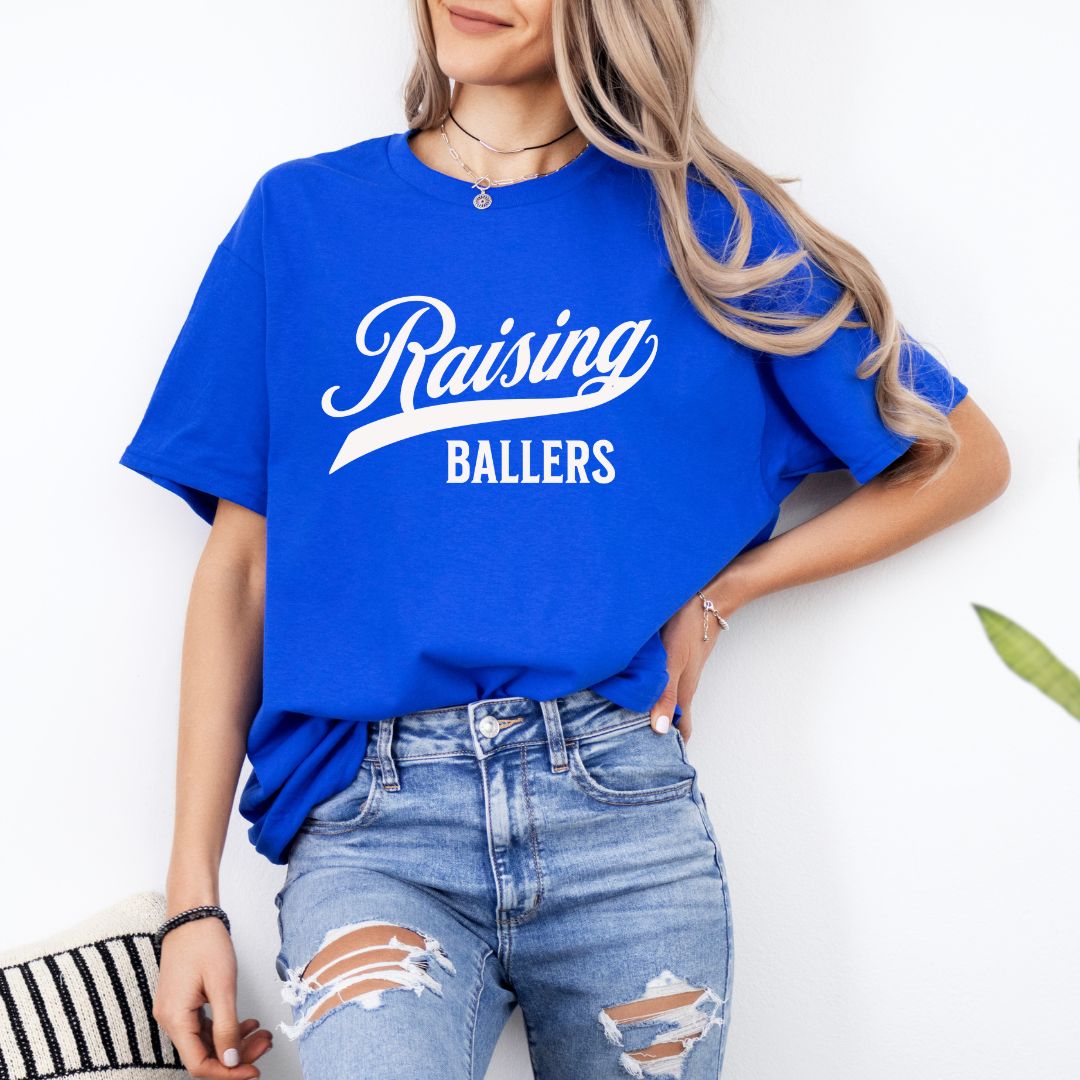 Raising Ballers Baseball Tee