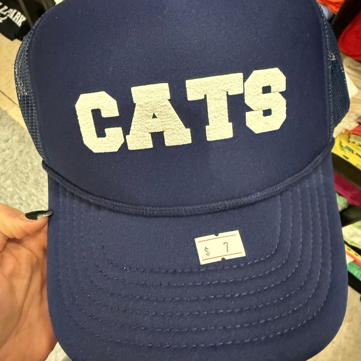 Fumble Recovery: Cats Puff Hat