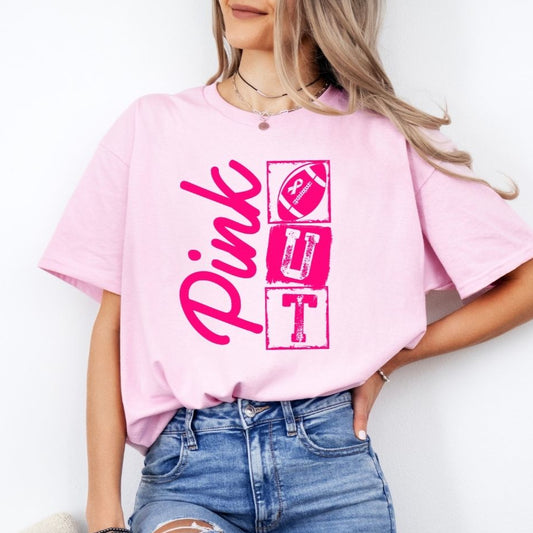 PINK OUT Tee/Sweatshirt (PREORDER)