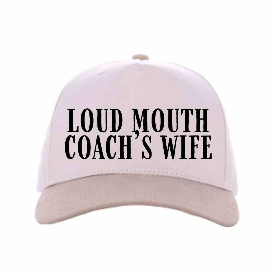 Loud Mouth Coach's Wife Hat