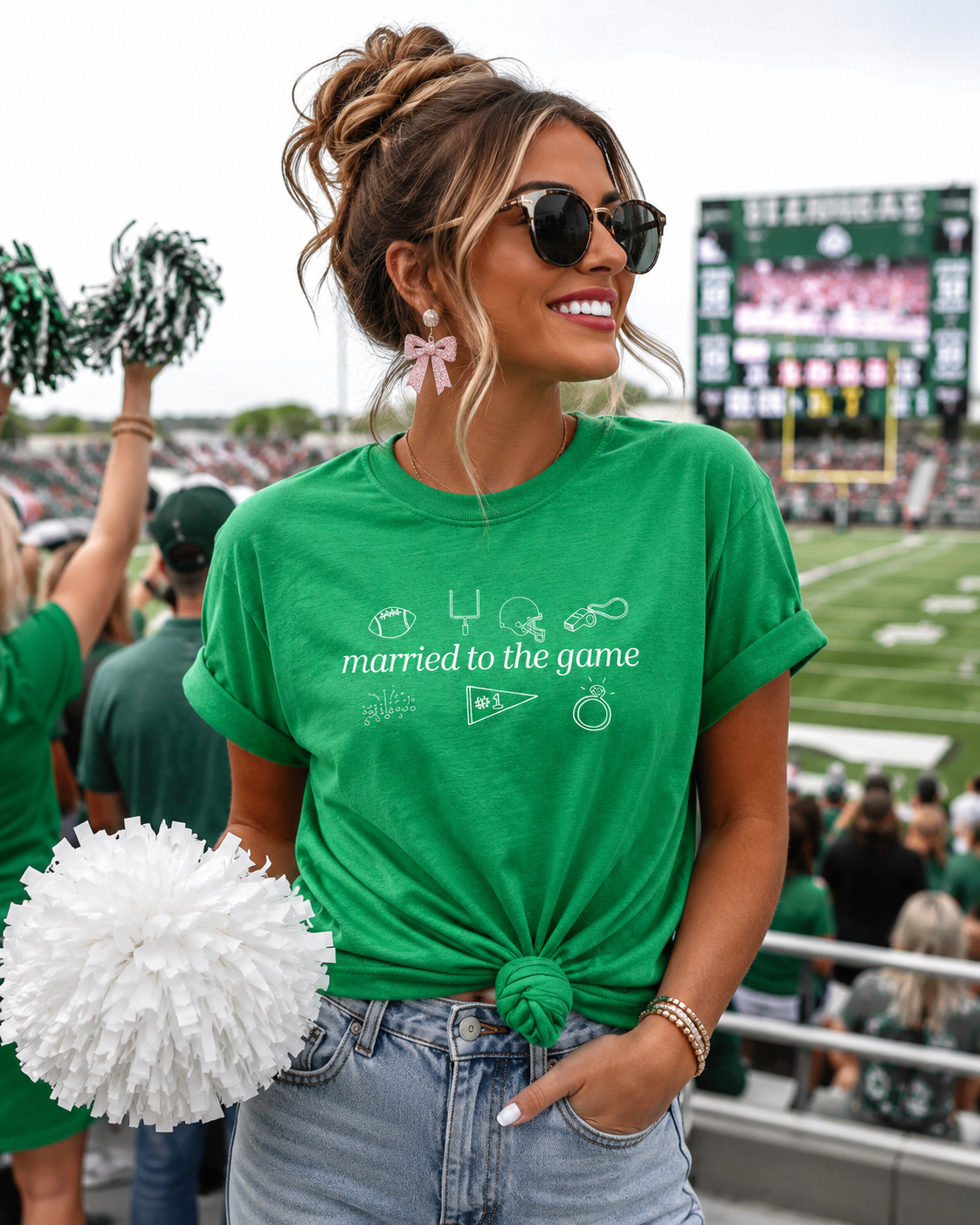 Married to the Game Tee