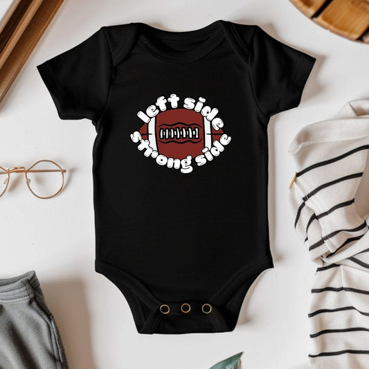 Left Side, Strong Side: Kids Baby Bodysuit