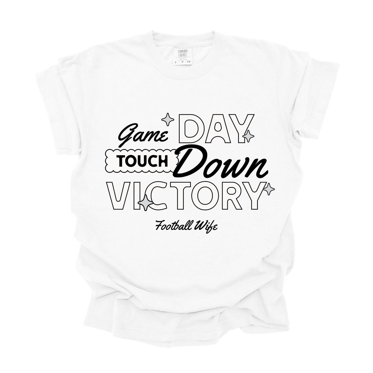 Game Day, Touchdown, Victory Tee